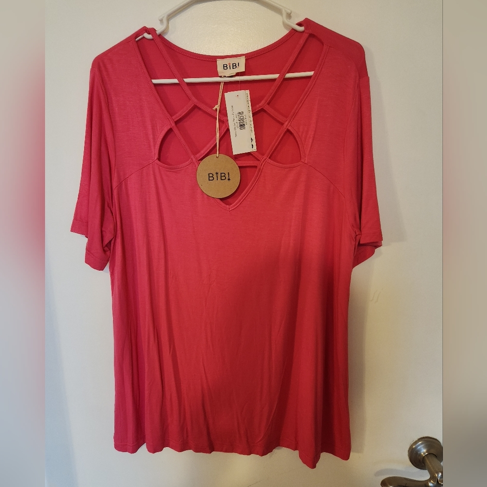 NWT bibi top size L